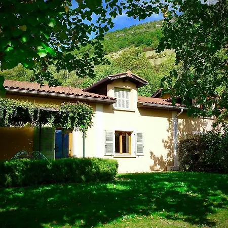 Gites Le Paradis - Superbe Vue Sur Le Vercors Dominant Le Village Pont-en-Royans Exterior foto